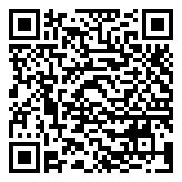 QR-Code - schickes Clandesign / Blau - Weiß